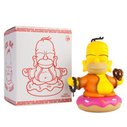 Kidrobot 3" Homer Simpson Buddha BOX+Figur