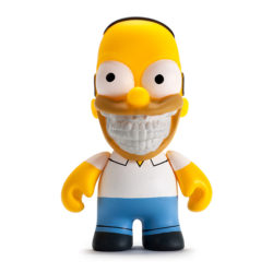 Kidrobot The Simpsons - Homer Grin (by Ron English) front